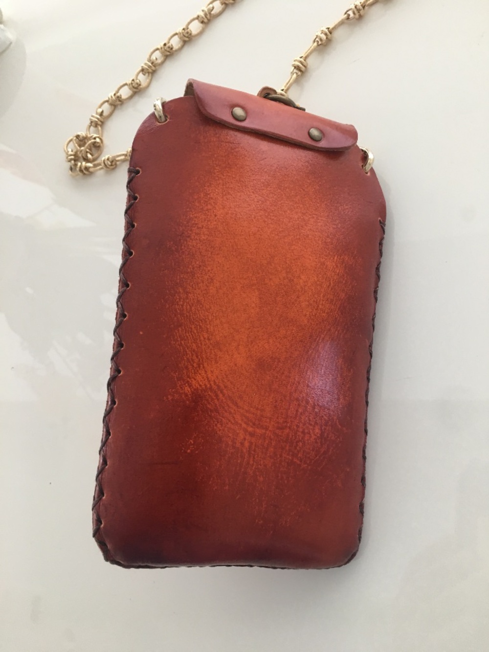 LEATHER BAG  MINI HANDMADE - Picture 4 of 7
